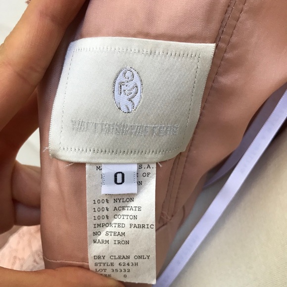 Watters&Watters Catania Pink Lace Dress Bridesmaid - Picture 5 of 6